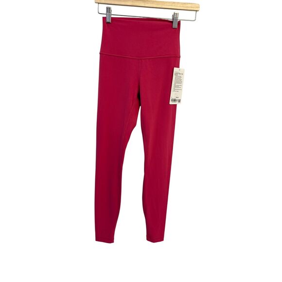 lululemon Align High-Rise Pant 28"4 NWT Raspberry coulis - Picture 3 of 5